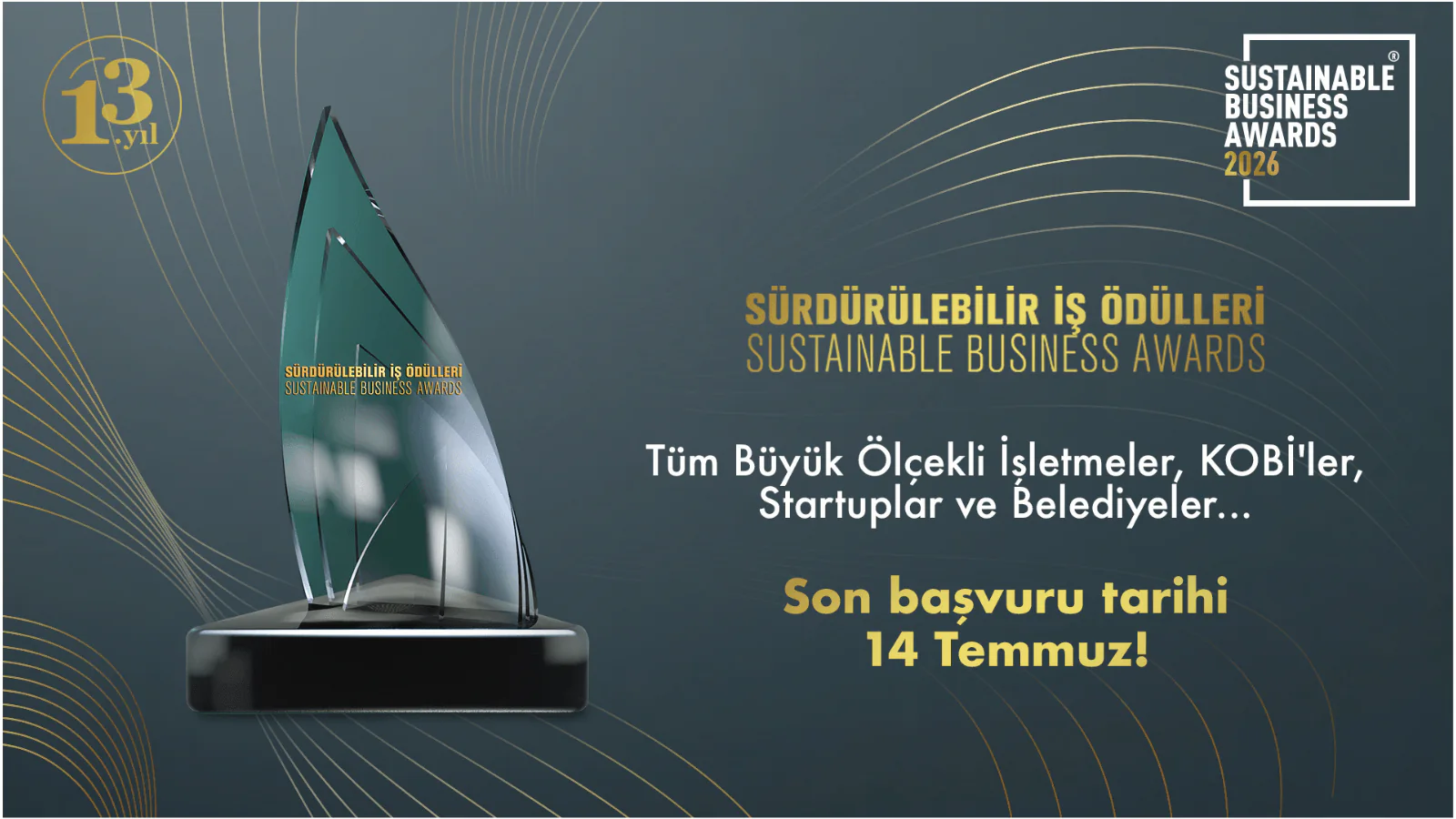 Sürdürülebilir İş Ödülleri 13. Yılında   Etki Yaratan Projeleri Değerlendiriyor!