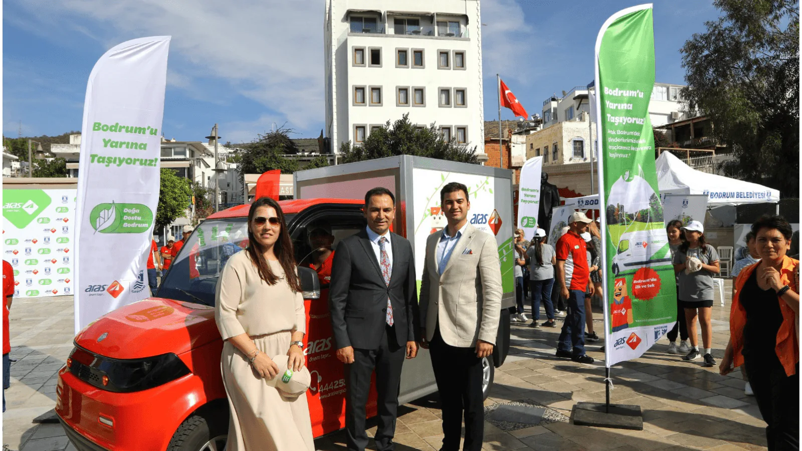 Aras Kargo, “Yeşil İlçe” Projesini Bodrum’da Başlattı