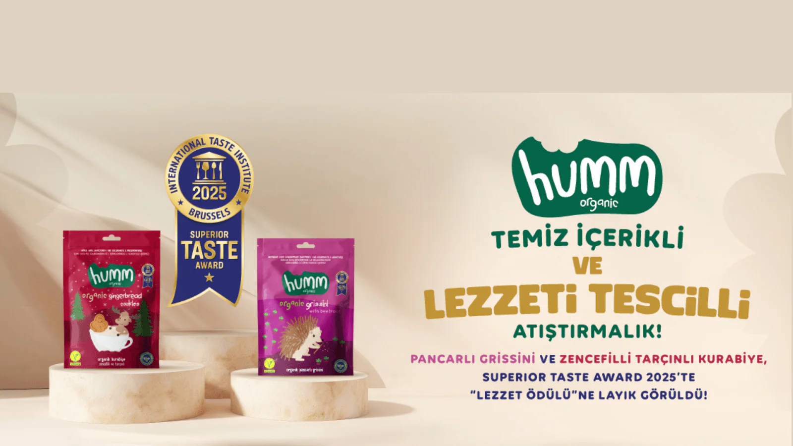 Humm Organic'e Uluslararası Lezzet Onayı