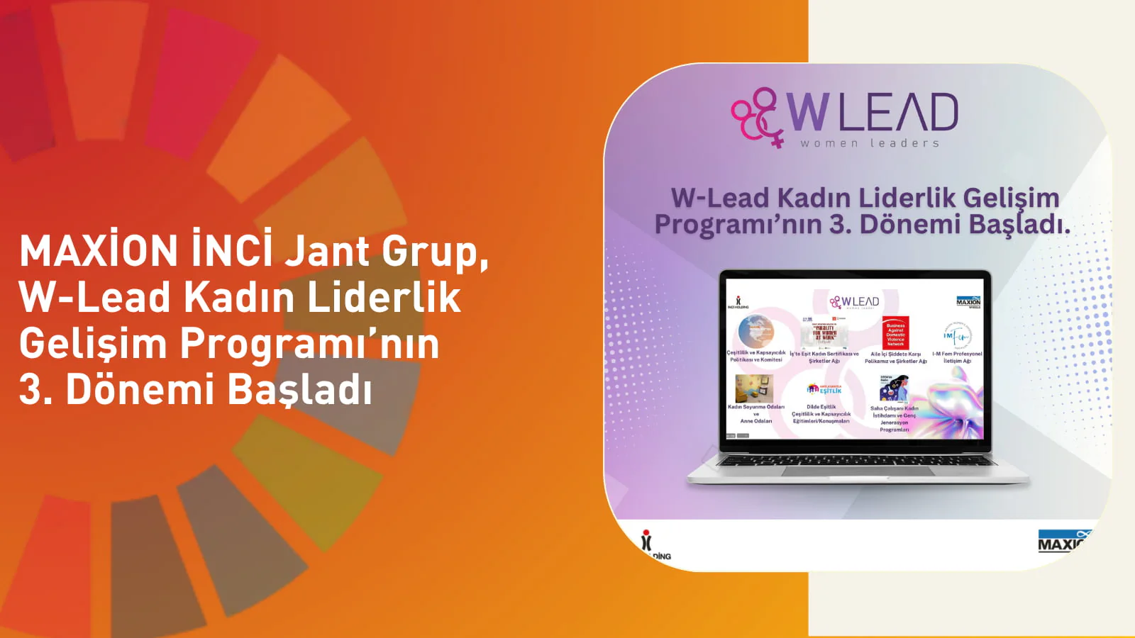 Maxion İnci Jant Grup, W-Lead Kadın Liderlik Gelişim Programı’nın 3. Dönemi Başladı