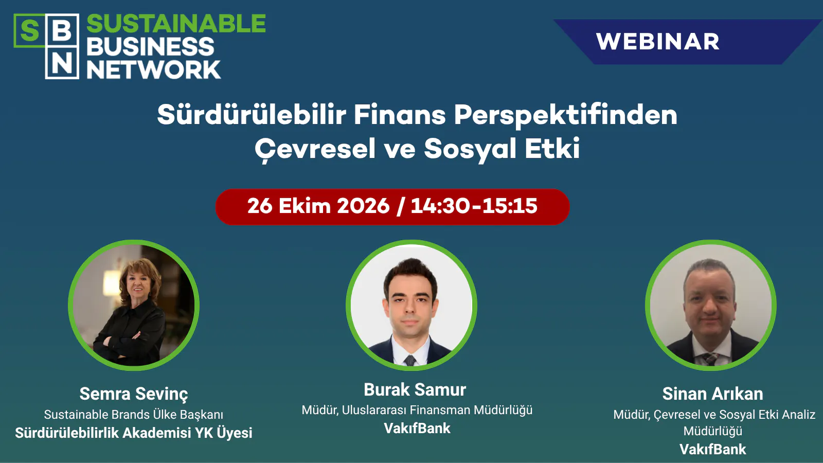 Sürdürülebilir Finans Perspektifinden Çevresel ve Sosyal Etki
